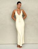 DEENA MAXI DRESS YELLOW LEMON