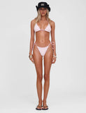 BRIGITTE BIKINI TOP IVORY LACE