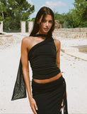 ALLIRA TOP BLACK