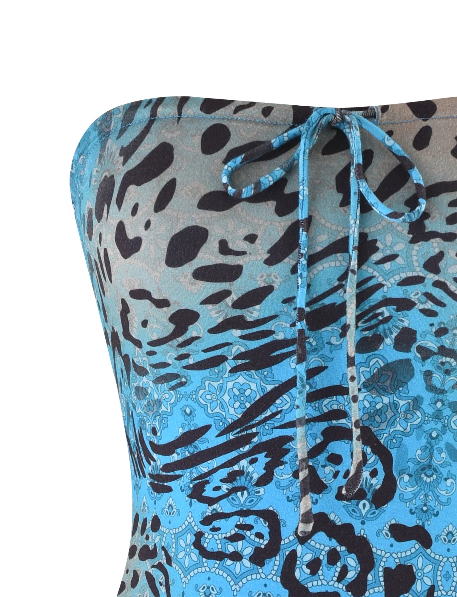 MIRELY TOP MULTI LEOPARD LEOPARD SWIRL