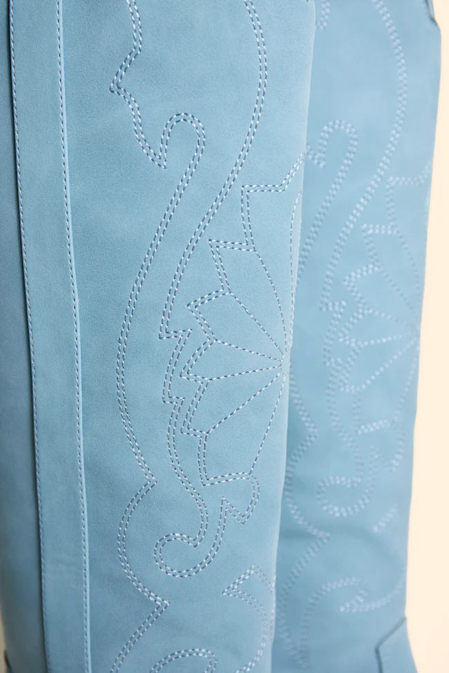 Shania Blue Boots