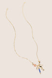 Alli Semi Charm Necklace
