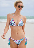 Key West Tie Side Moderate Bottom Lush Zebra