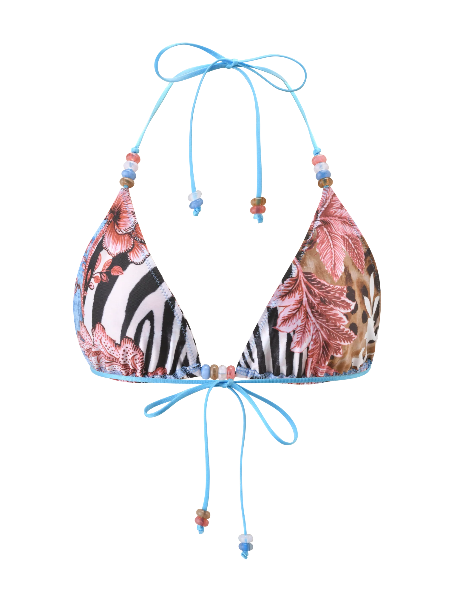 FINLEA BIKINI TOP GLOBAL ANIMAL HAZE
