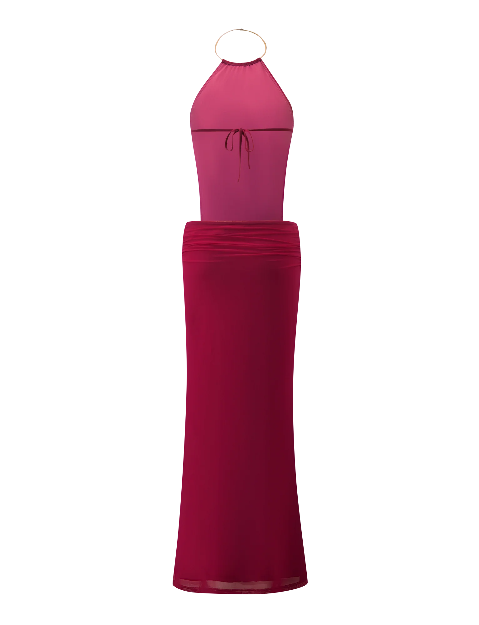 EVANNA MAXI DRESS BERRY