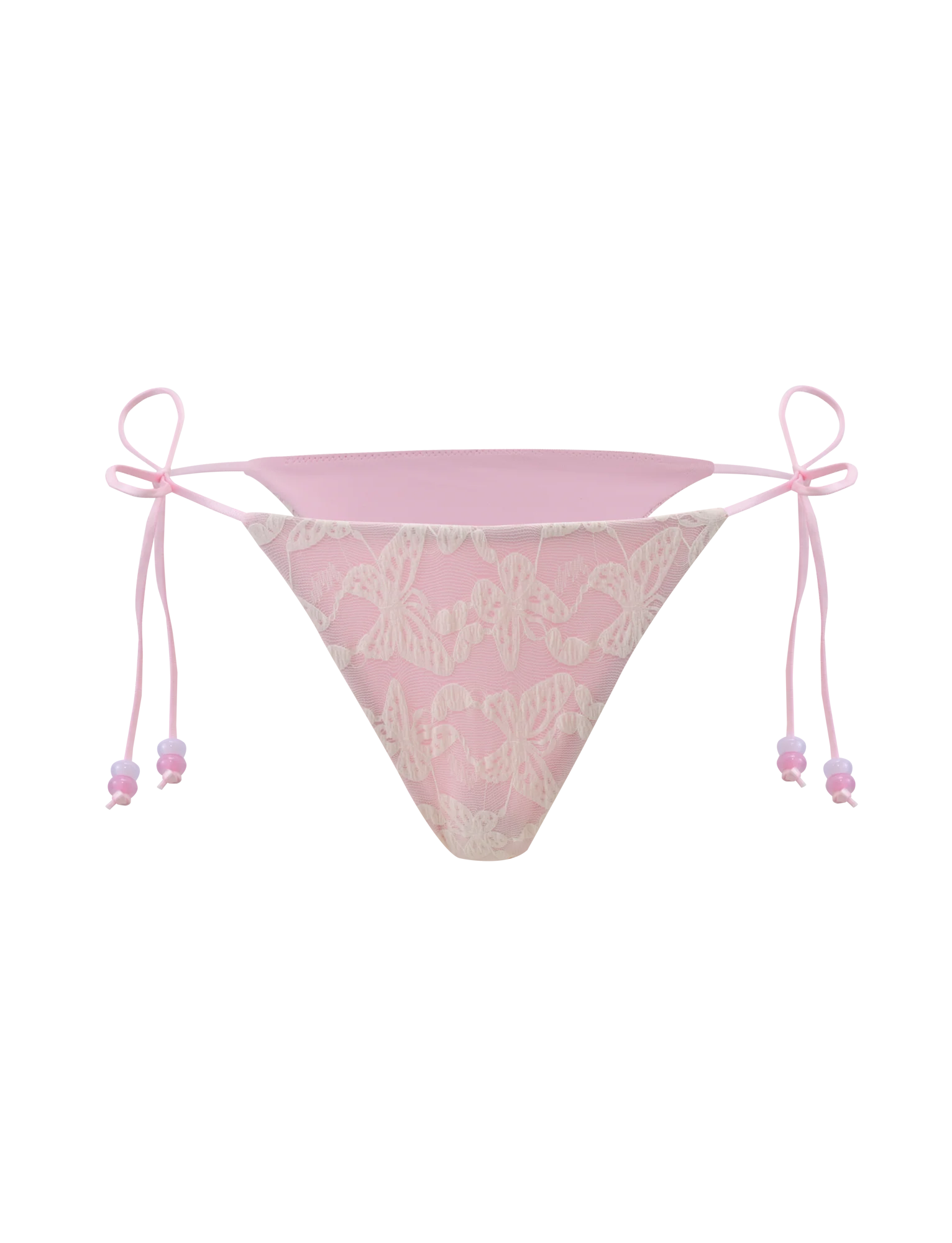 BRIGITTE BIKINI BOTTOM IVORY LACE