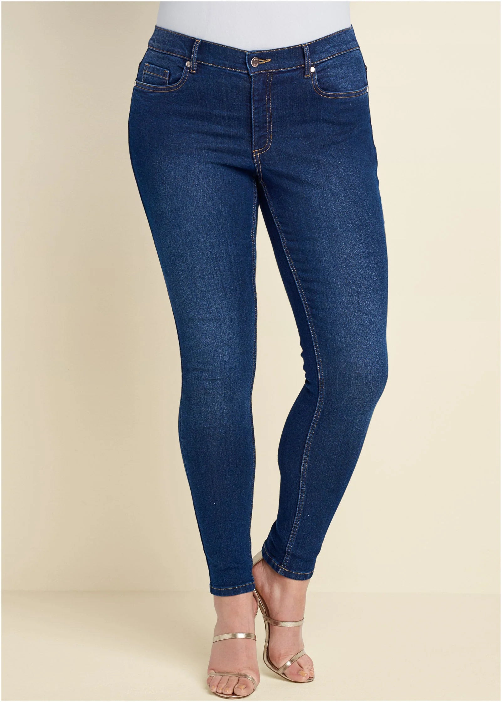Heidi Skinny Jeans Dark Wash