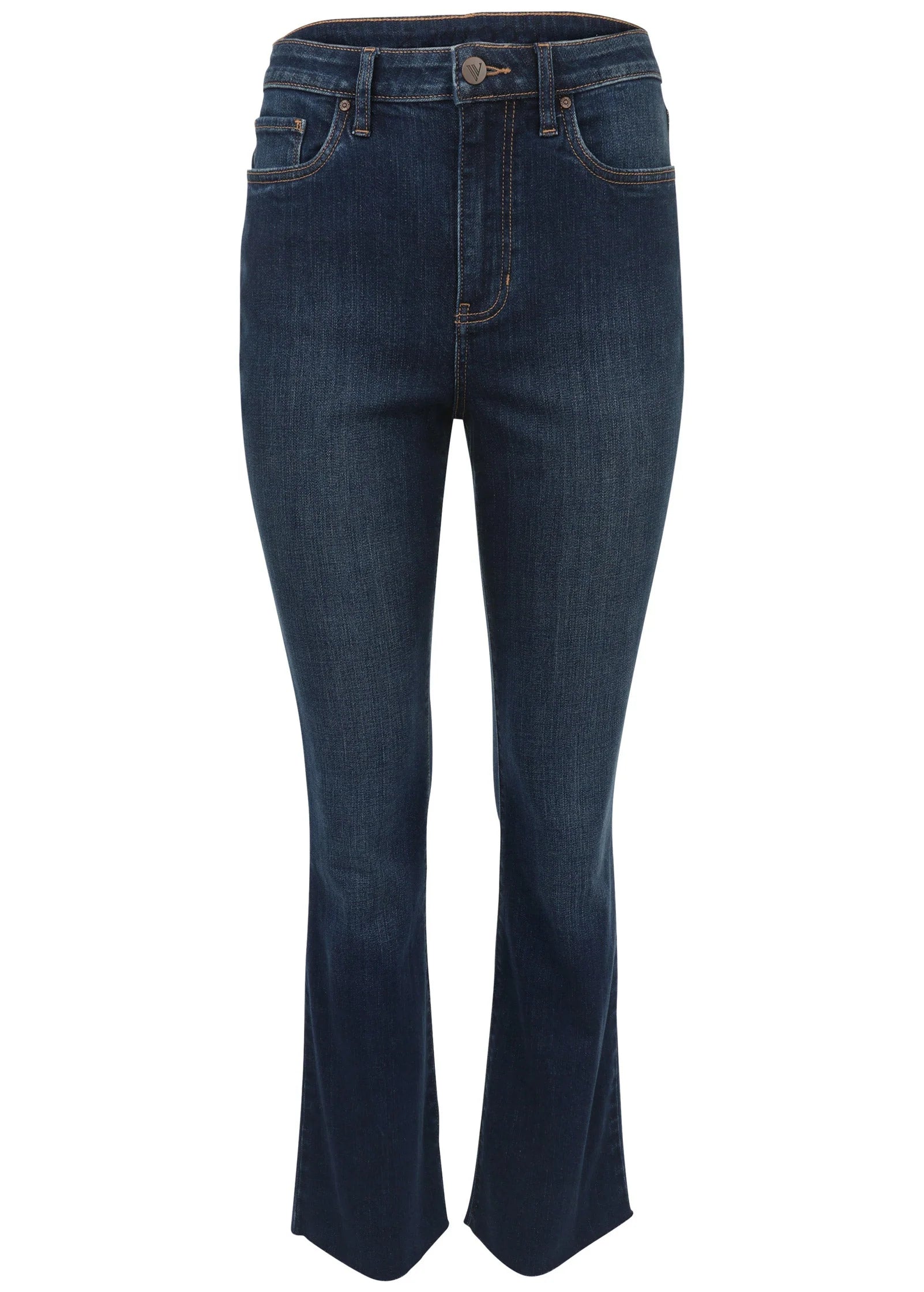 Brigitte Kick Flare Jeans Dark Wash