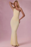 Jersey Bridesmaid Dress in Butter