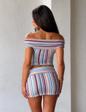 HAZE TWIST TOP VARIEGATED STRIPE