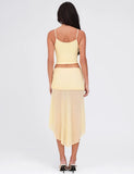 MARIANA SKIRT YELLOW PALE YELLOW