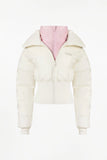 Waterproof Layered Ski Jacket in Ice