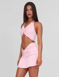KATYA MINI SKIRT PALE PINK