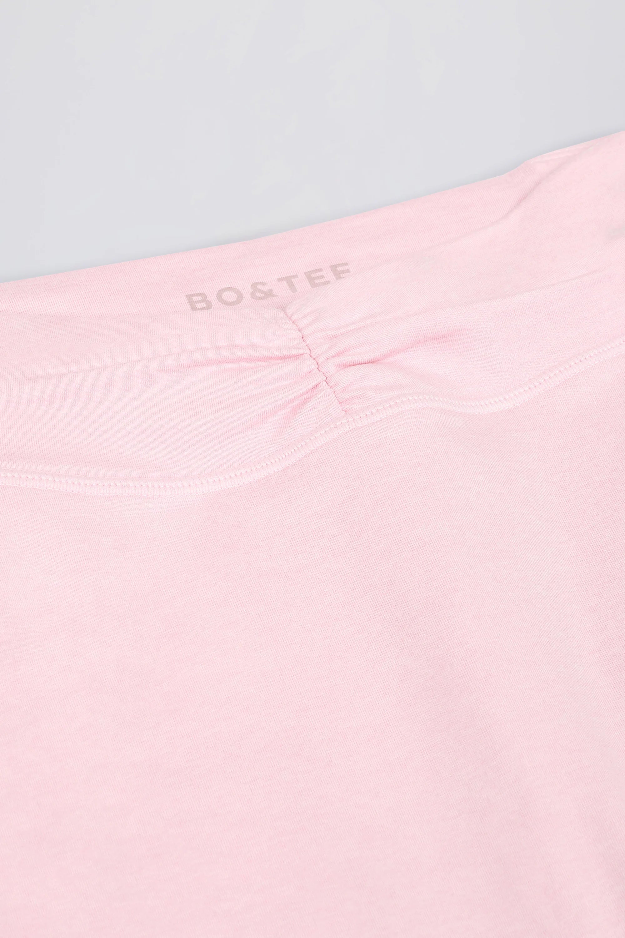 Brushed Jersey Ruched Mid Rise Leggings in Bloom