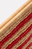Maeve Striped Clutch