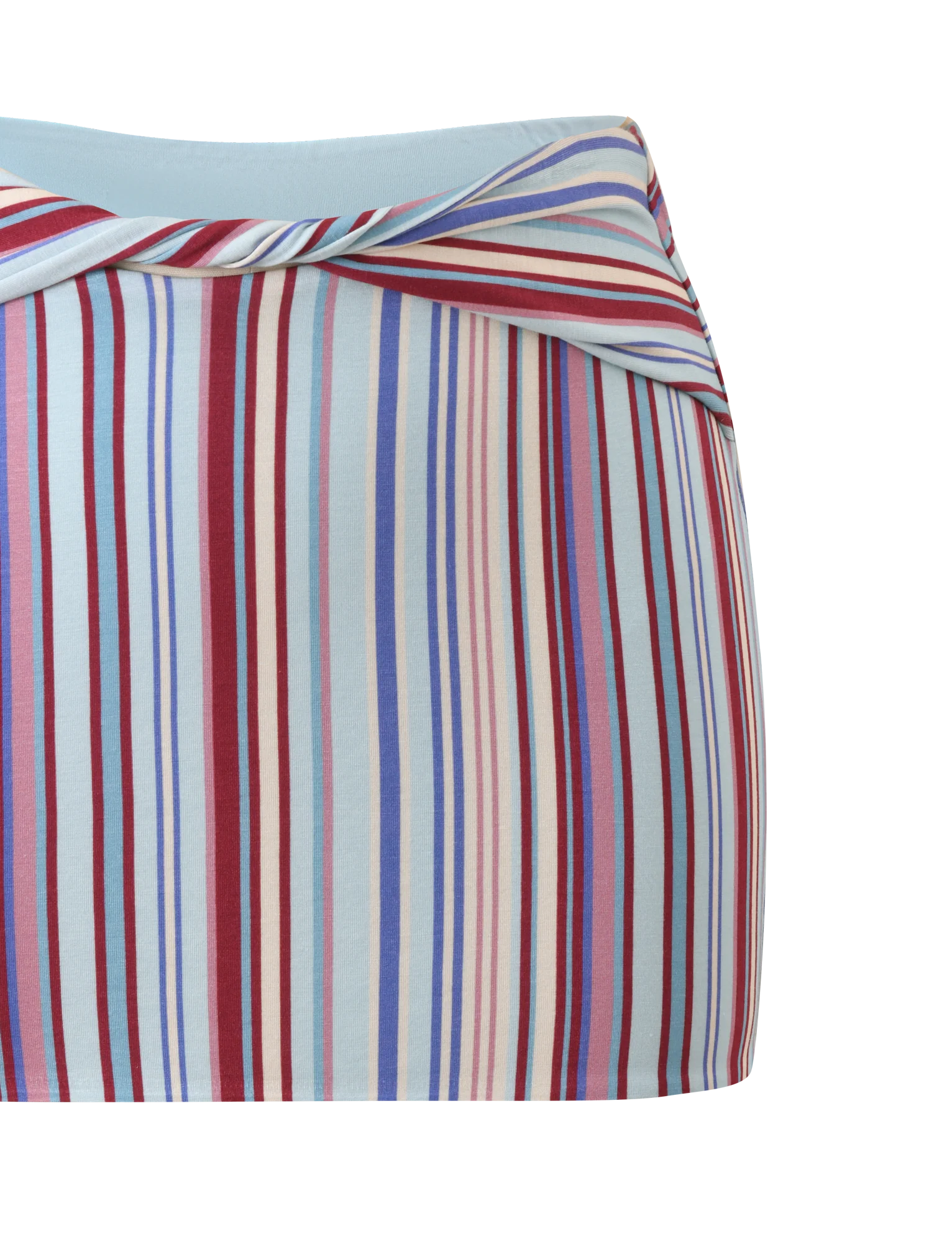 HAZE TWIST SKIRT VARIEGATED STRIPE