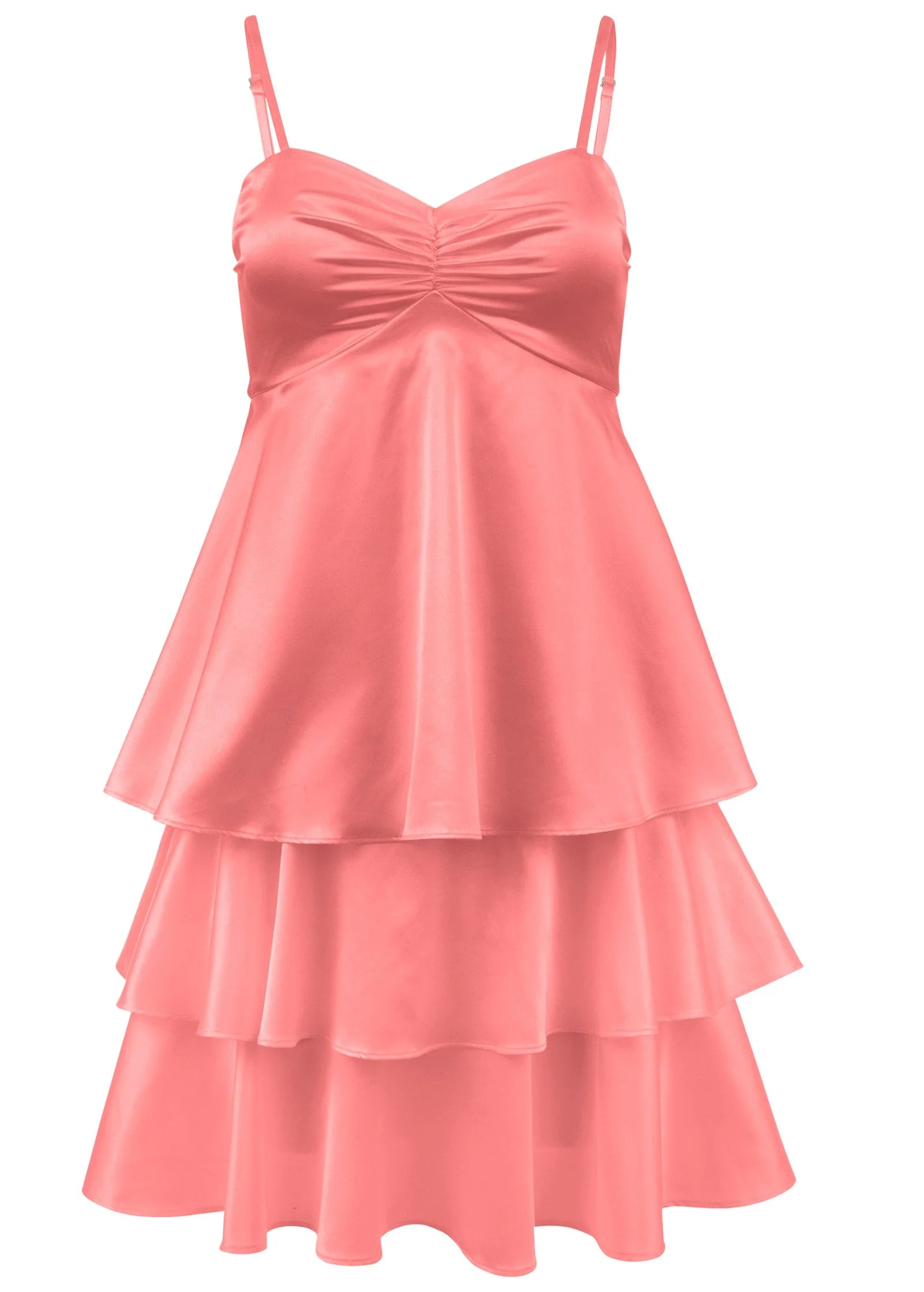 Tiered Sweetheart Mini Coral
