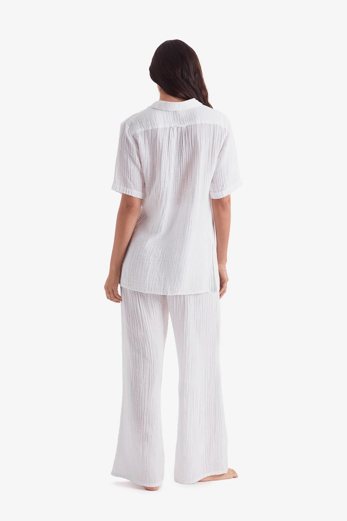 Vista Shirt White Bliss Gauze