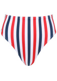 Tahiti Midi Bikini Bottom Americana Stripe Large
