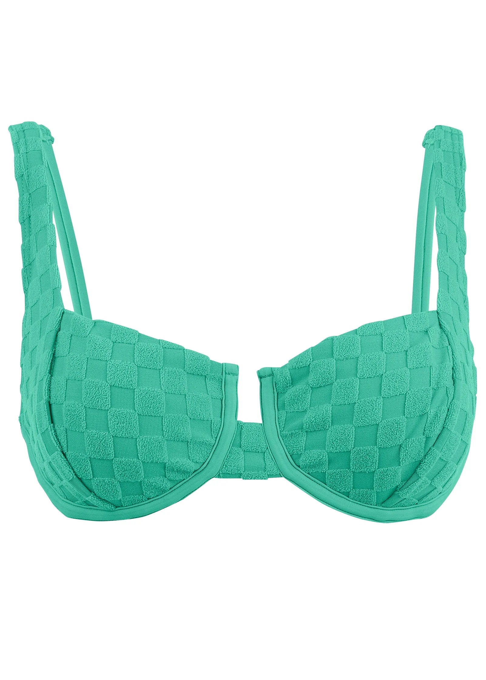 Softcheck Underwire Top Green