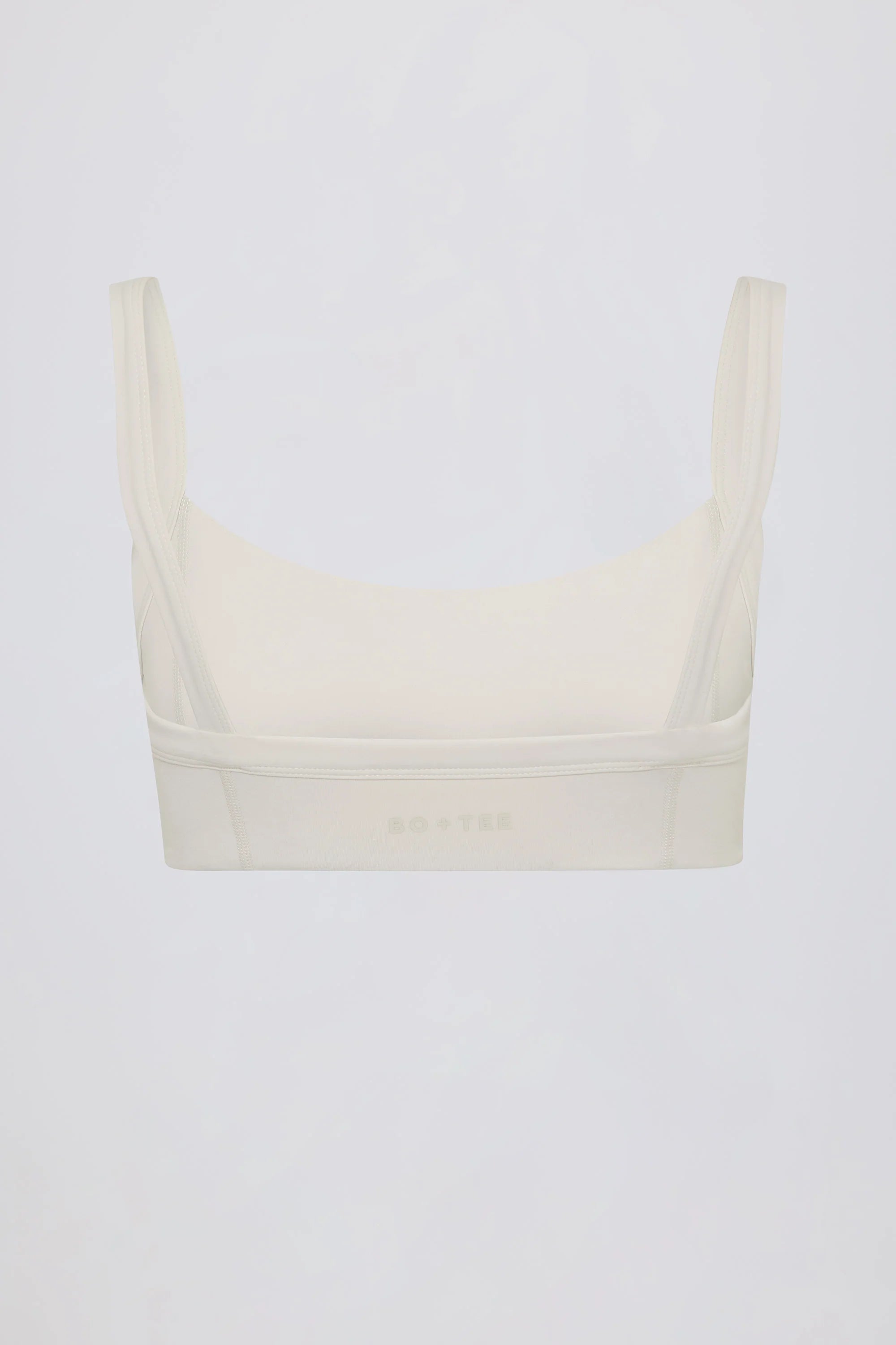 Soft Active Seam Detail Sports Bra in Oat