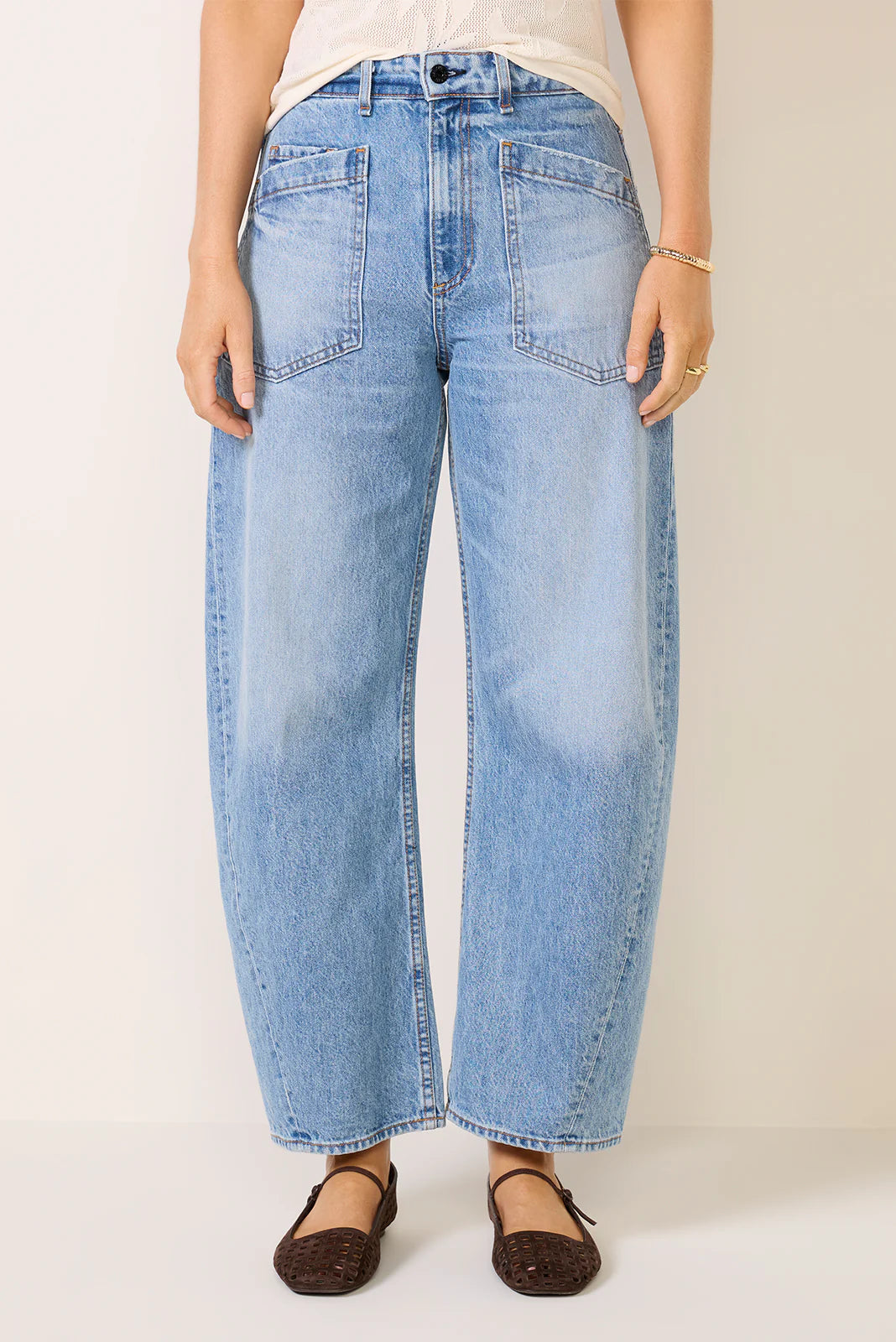 Twisted Barrel Jean