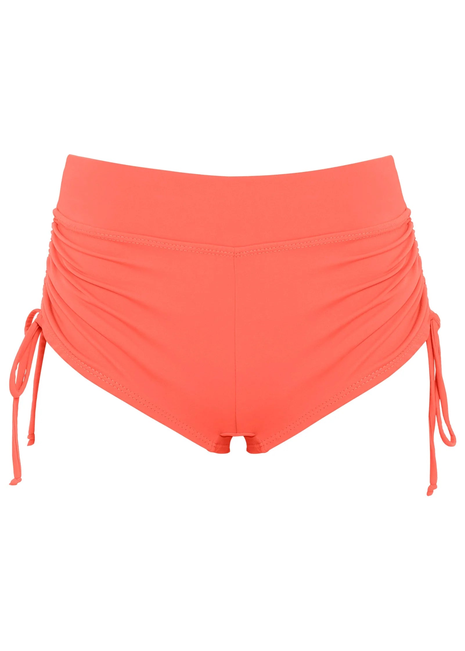 Adjustable Side Swim Short Coral Crush