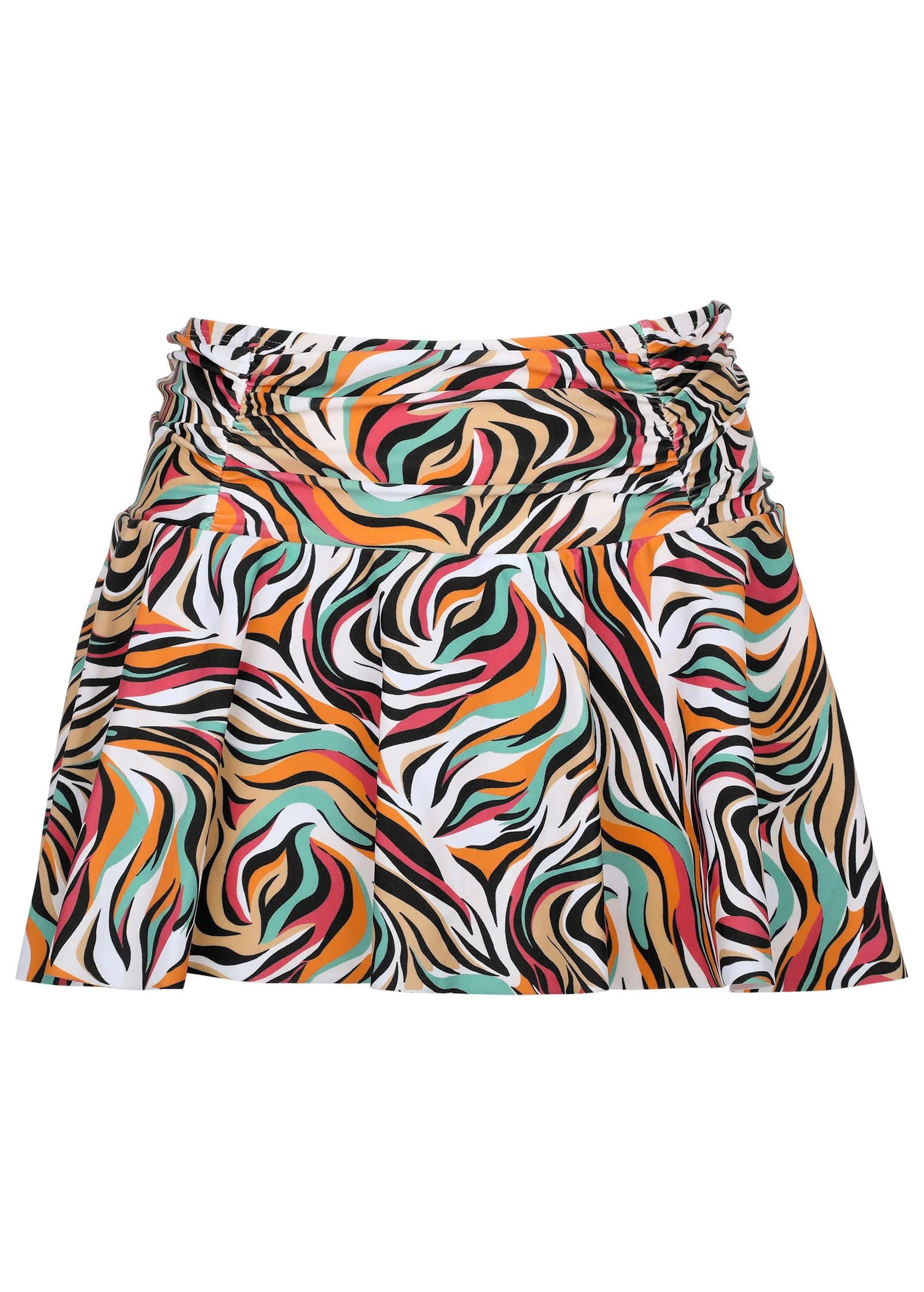 Rio Swim Skirt Earth Swirls