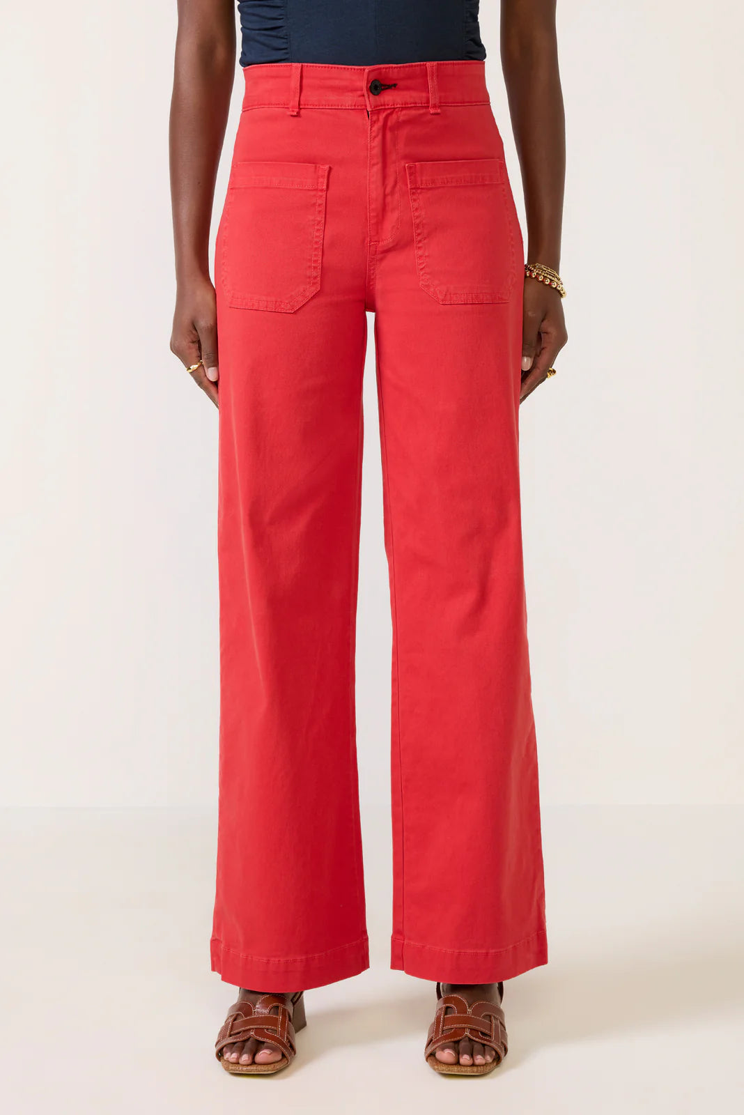 Cropped Sailor Pant