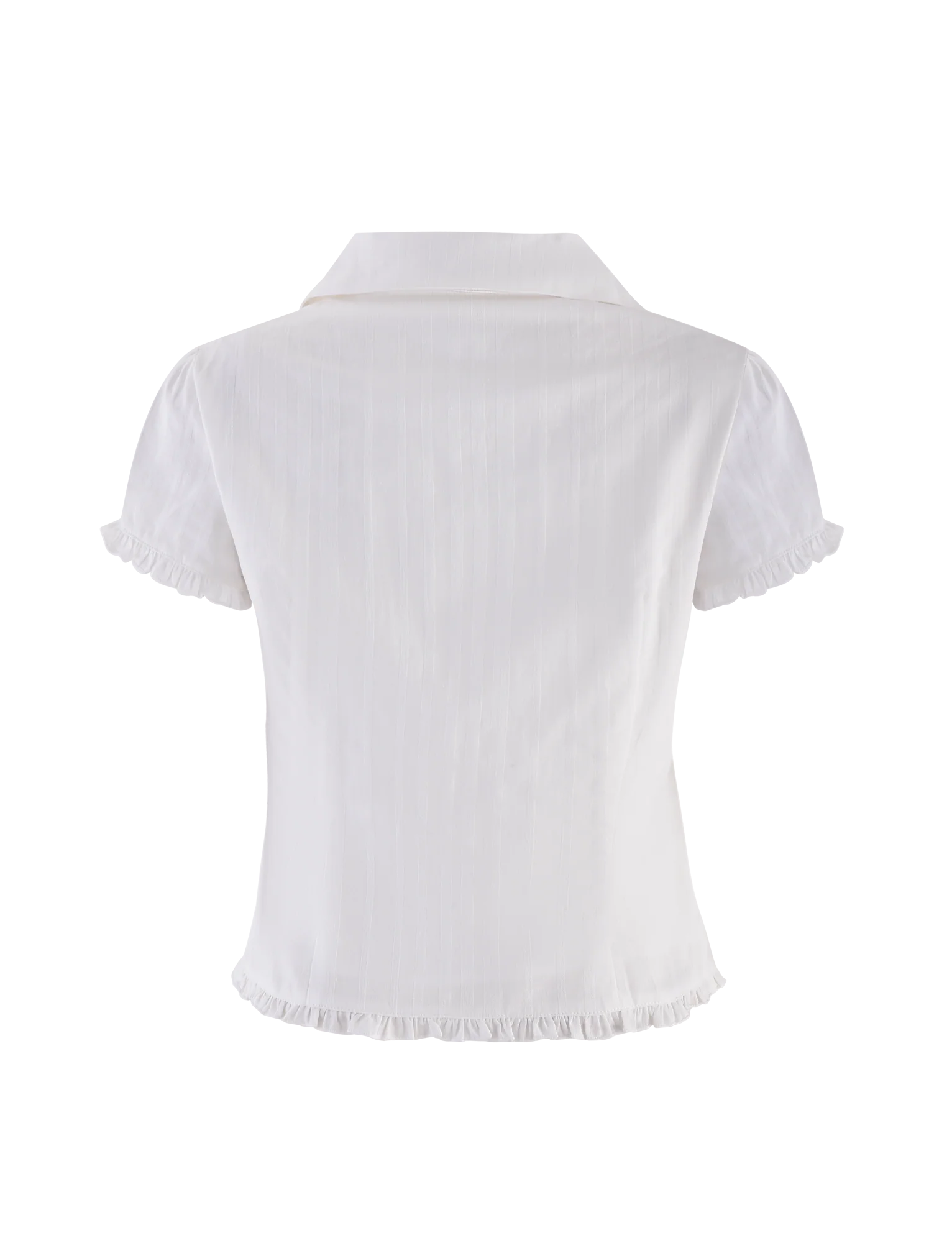 VALERIE SHORT SLEEVE SHIRT WHITE