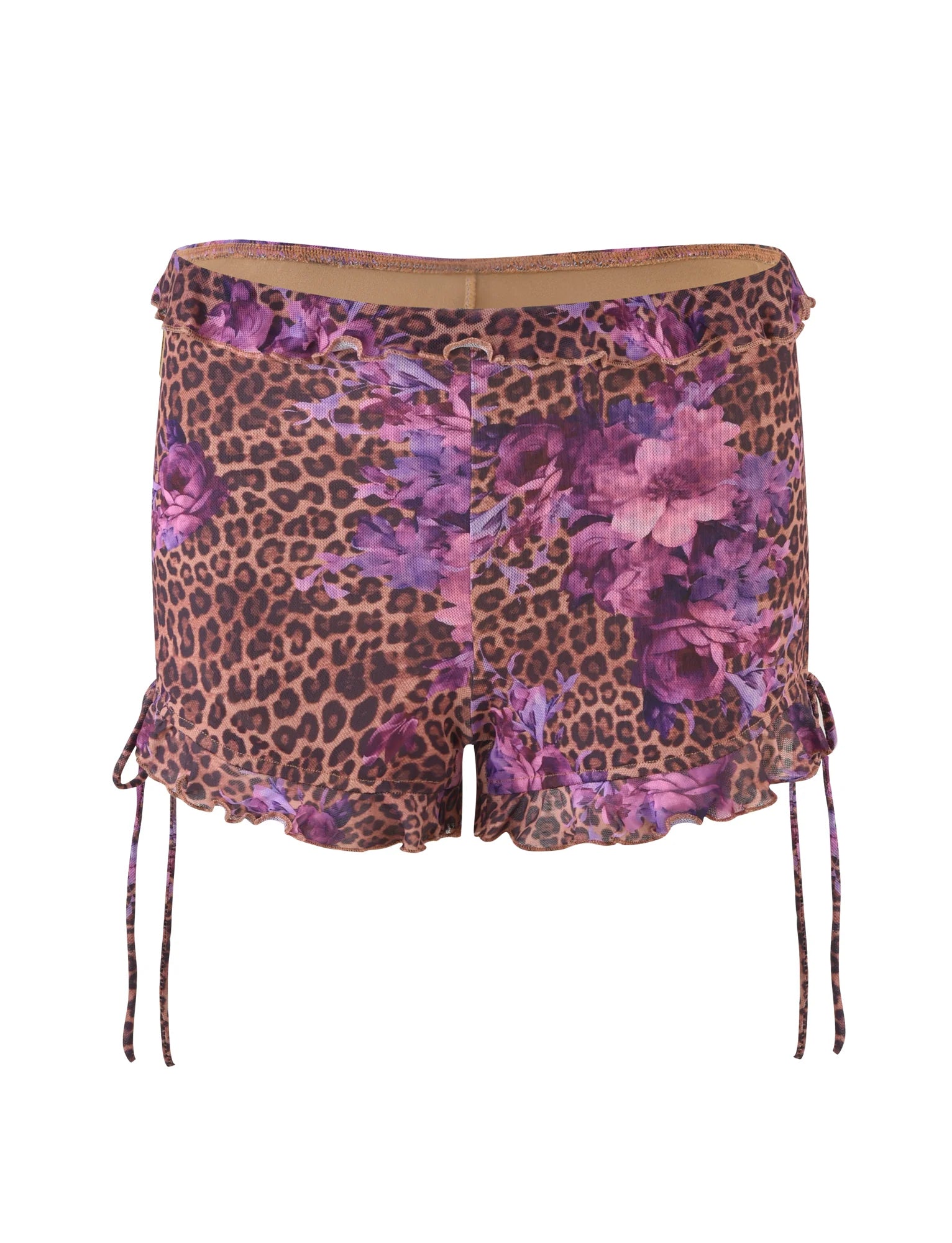 SIERA SHORT LEOPARD FLORAL