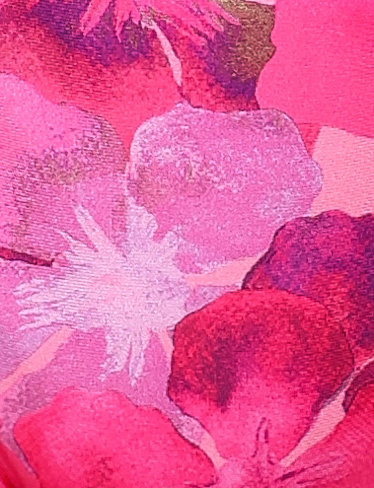 FINLEA BIKINI TOP PINK HIBISCUS