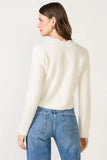 Mer Lace Trim Cardigan