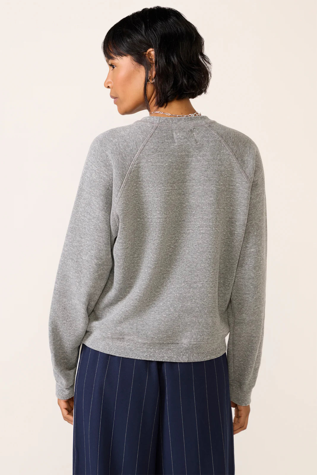 NYC Prep Raglan Crew Sweatshirt