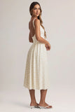 Modal A Line Midaxi Dress in Floral Print
