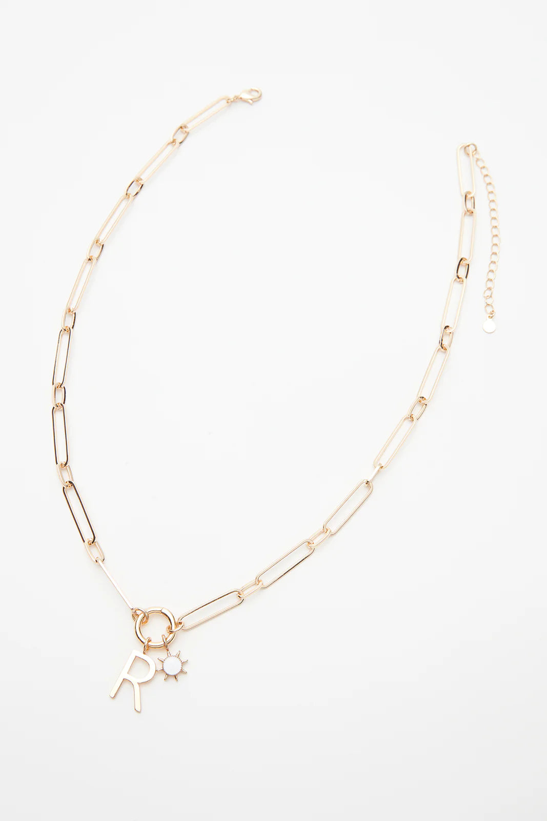 Paperclip Charm Necklace
