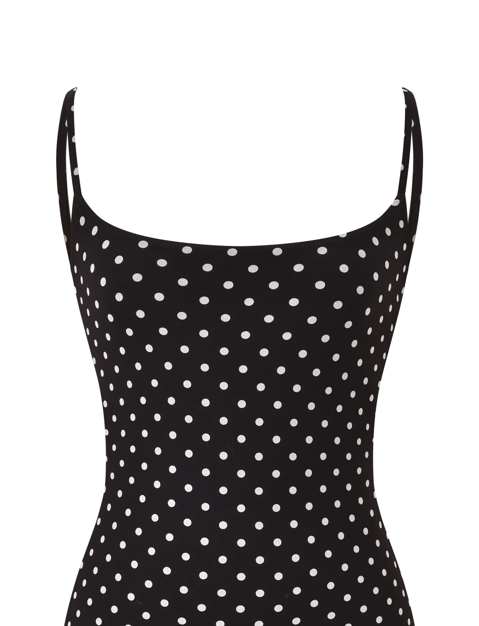 MINERVA MINI DRESS 20 BLACK POLKA DOT