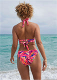 Laguna Wrap Underwire Top Tropical Jungle