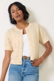 Elle Pointelle Cardigan