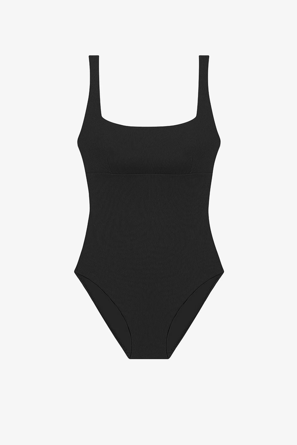 Harper One Piece Black Lido Rib