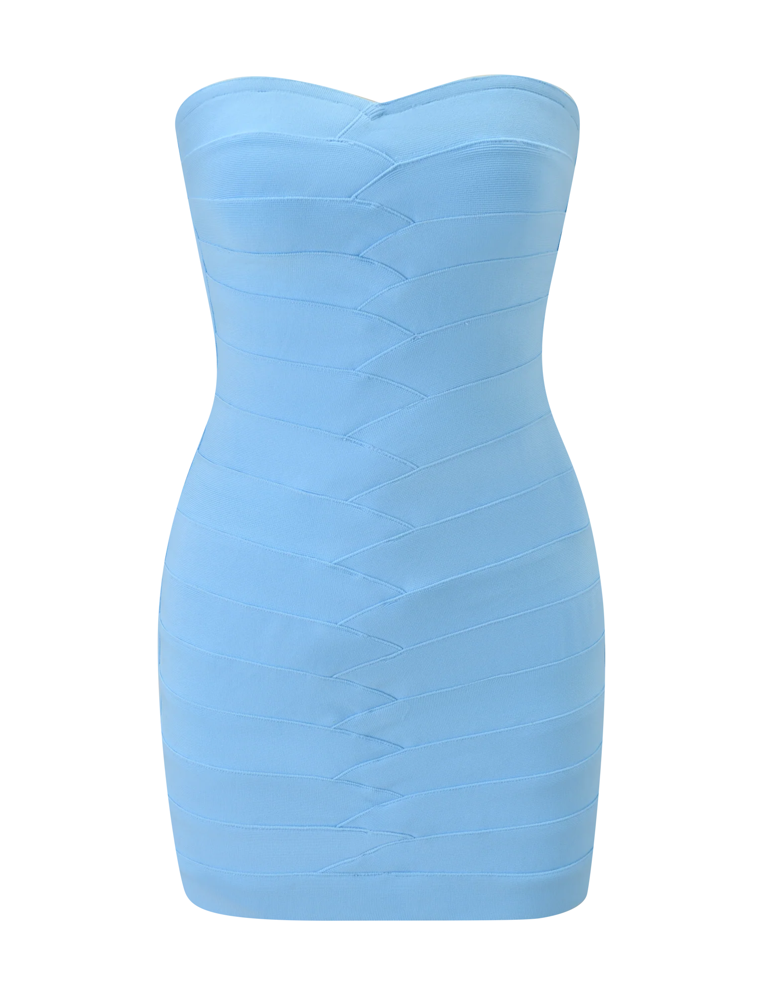 NIYA BANDAGE DRESS BLUE