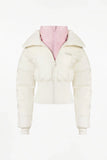 Waterproof Layered Ski Jacket in Ice