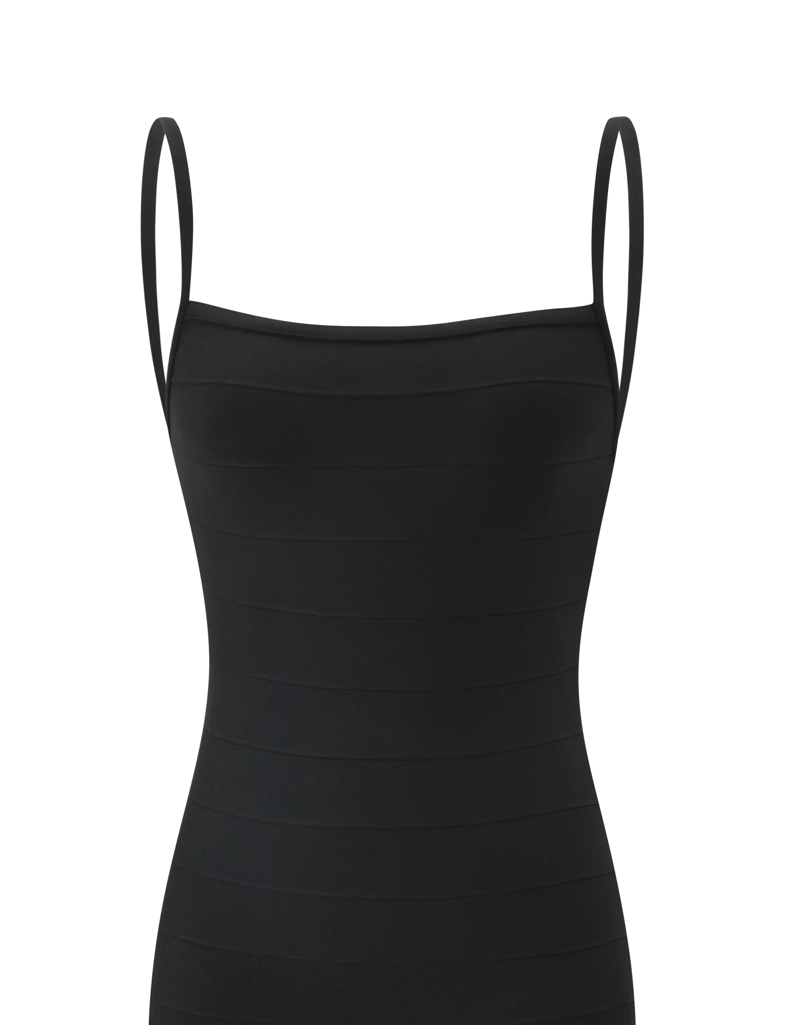 MIDORI MIDI BANDAGE DRESS BLACK