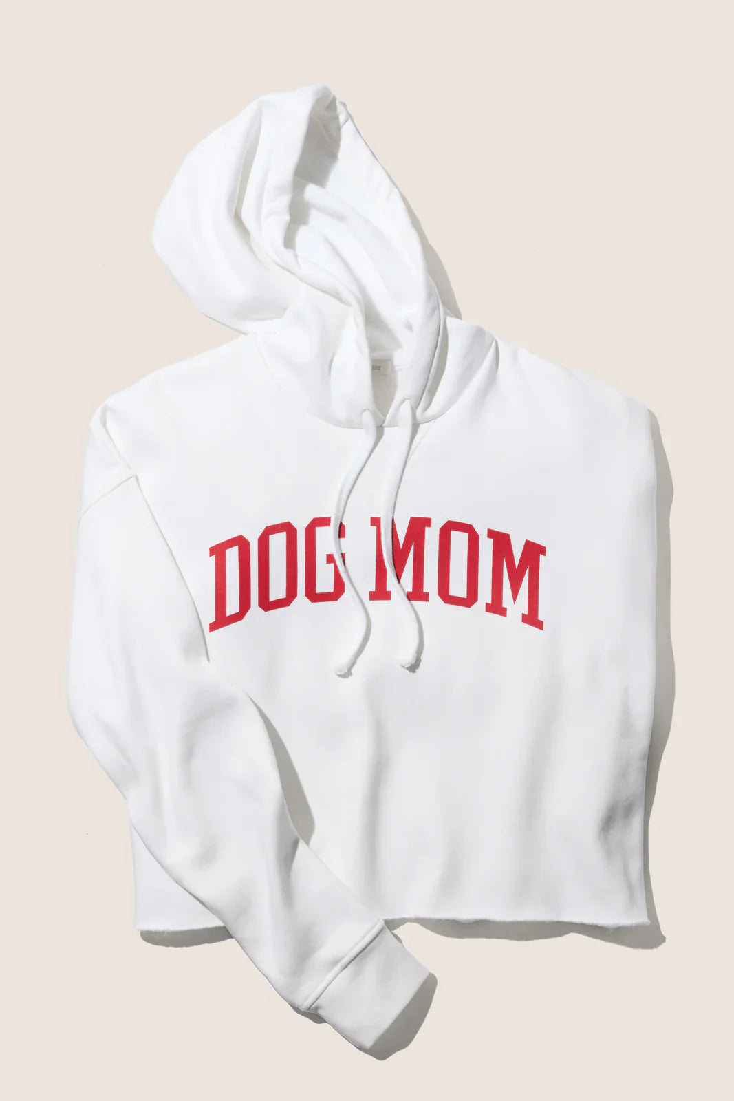 Cropped Dog Mom Hoodie