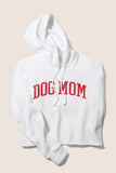 Cropped Dog Mom Hoodie