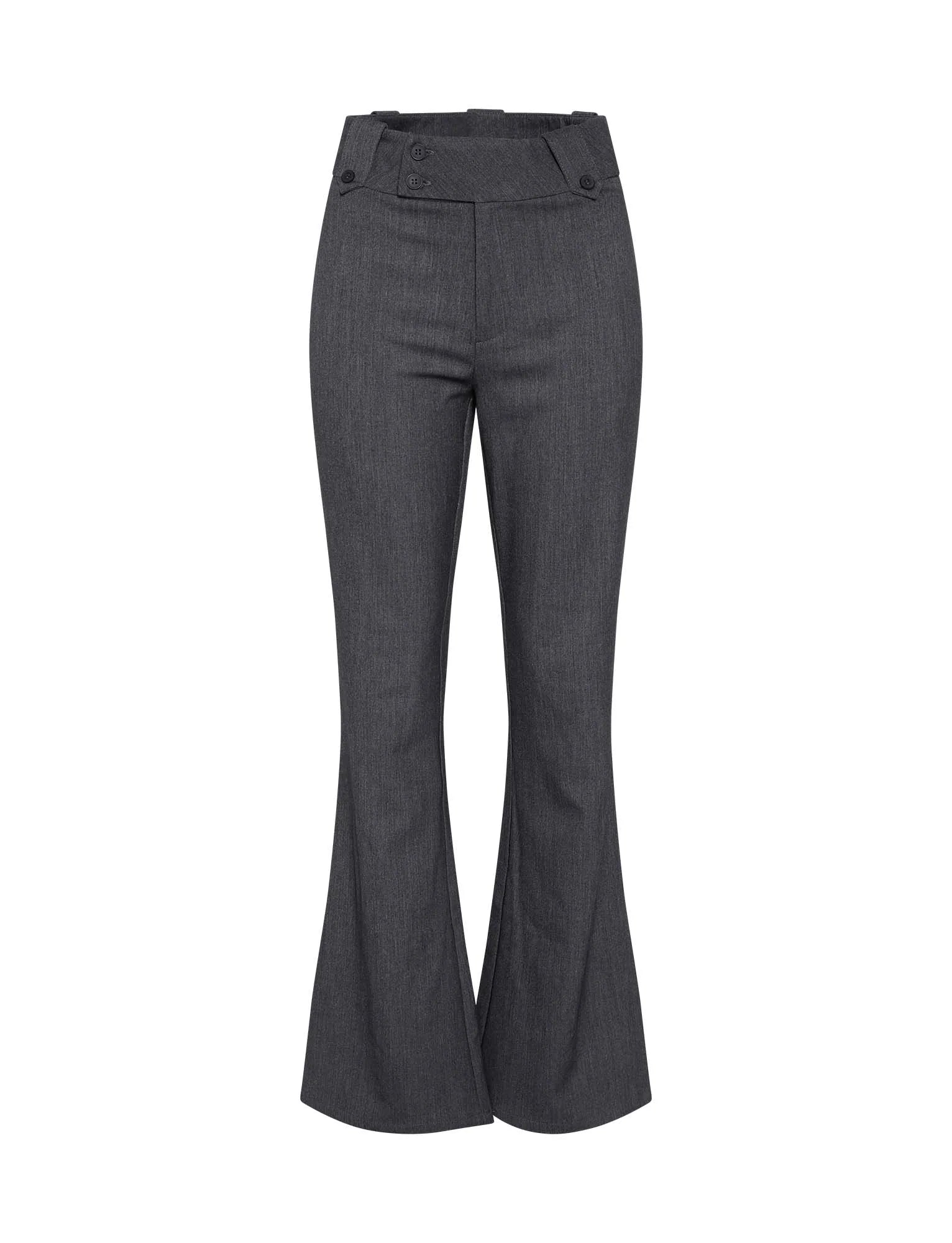 KITTIE HIGH RISE PANT GREY