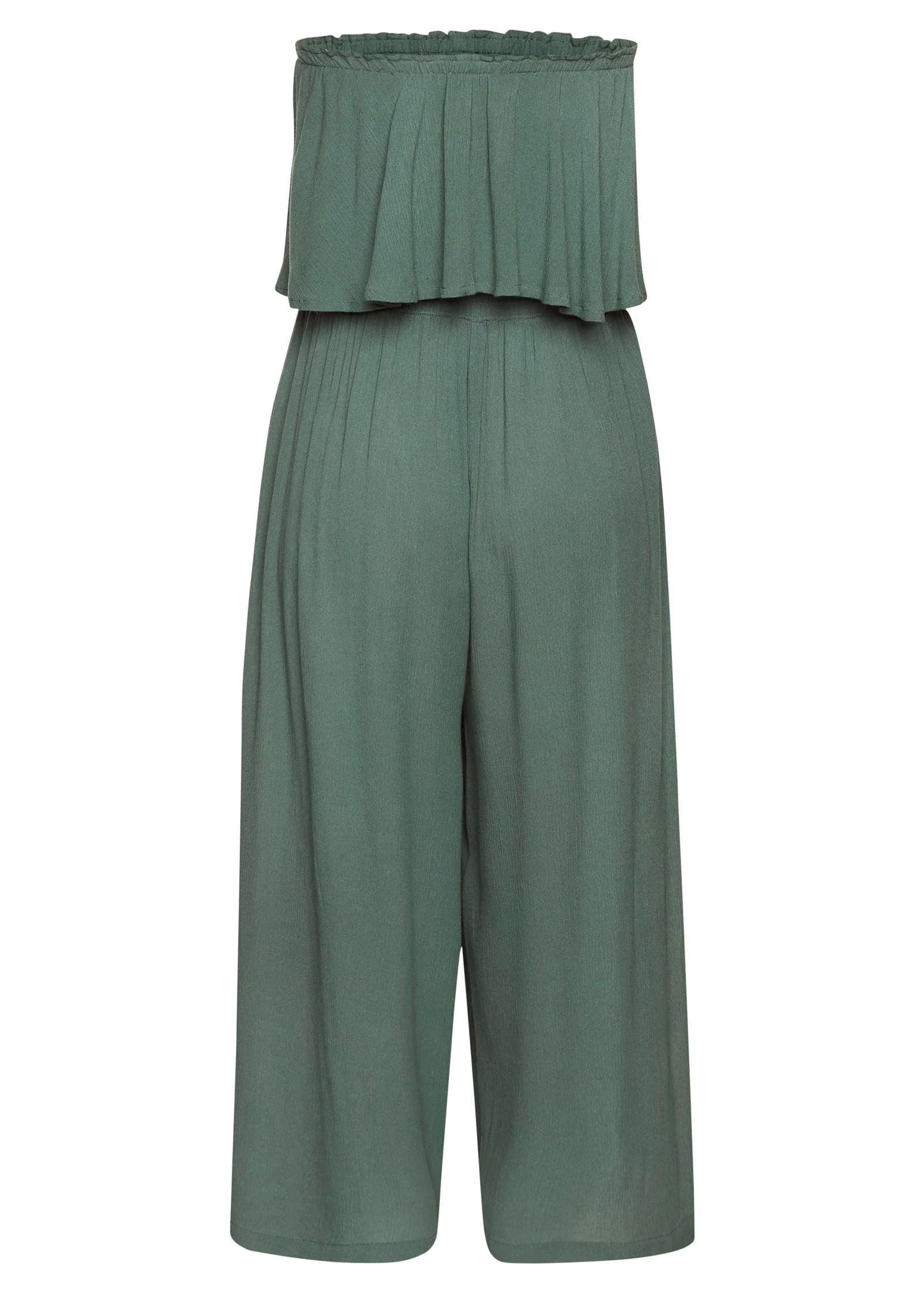 Strapless Jumpsuit Green