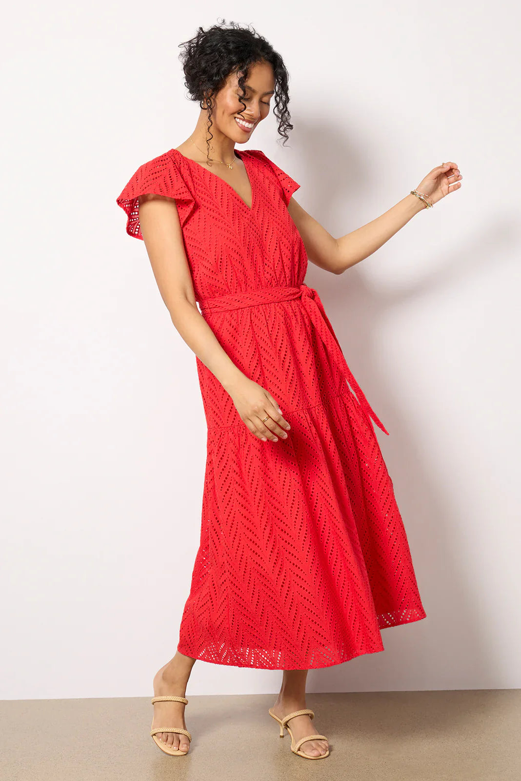 Daisy Eyelet Dress