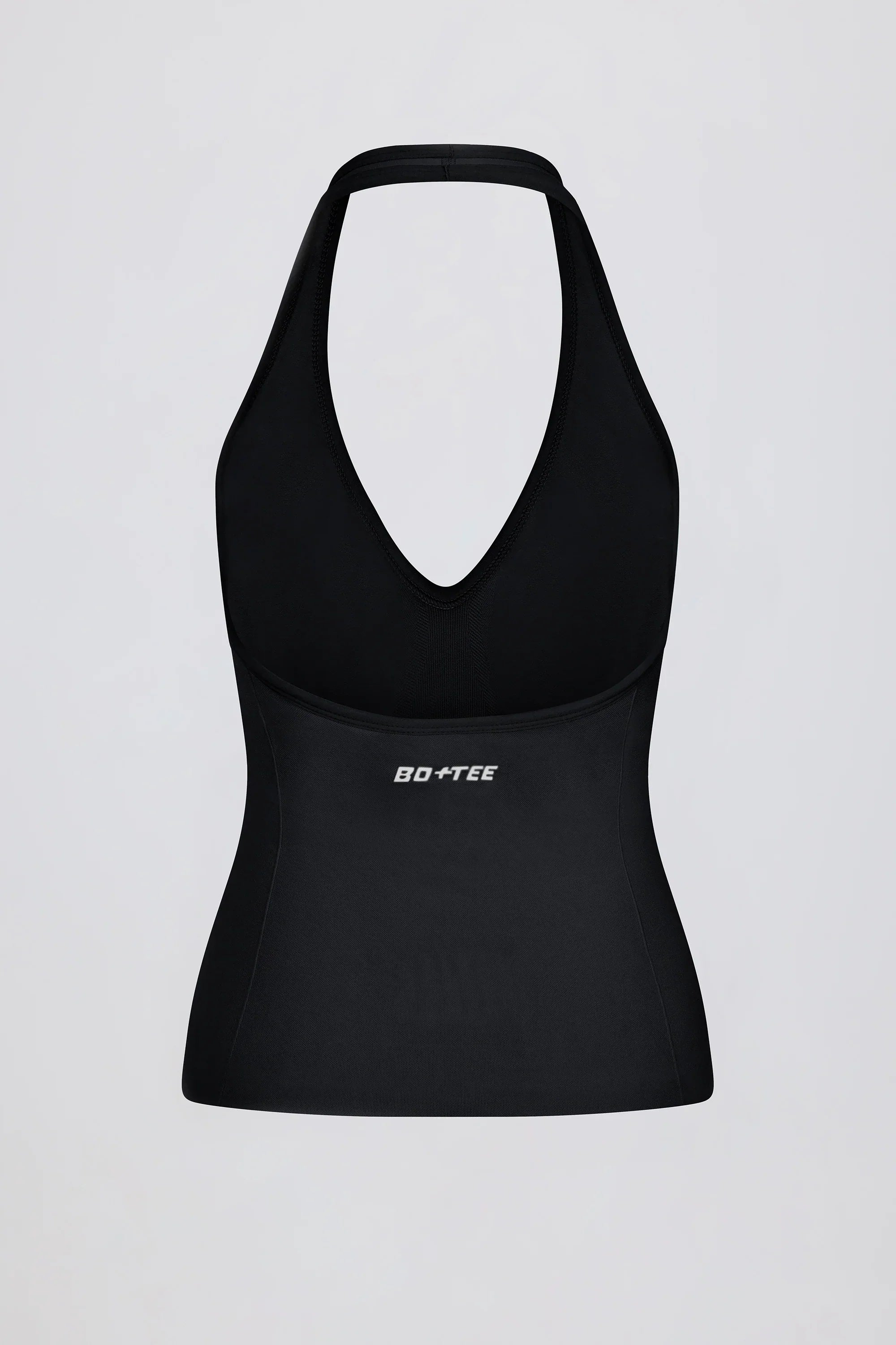 Define Luxe Halterneck Tank Top in Black