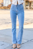 My Favorite Light Wash Flare Jeans